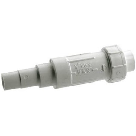 GOURMETGALLEY 511-53-112-112B 1.50 in. PVC Solvent Weld Adjustable Repair Coupling GO798988